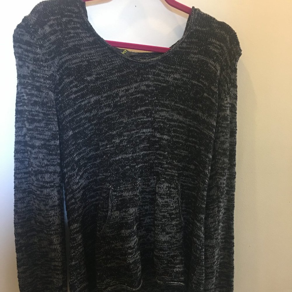 Sweater with hoodie